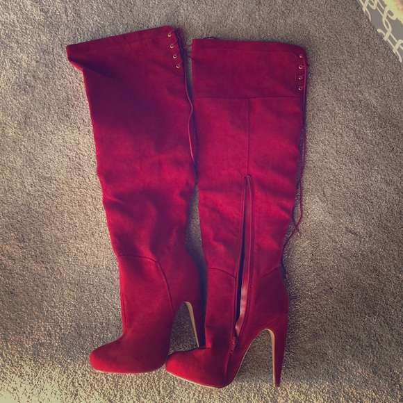 justfab thigh boots